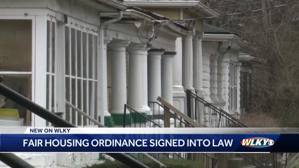 Louisville mayor signs into law ordinance expanding housing protections