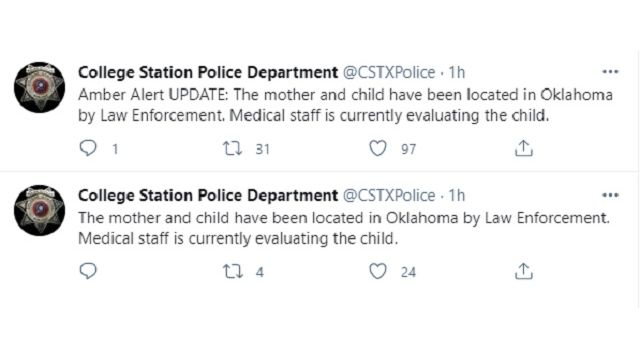 Abducted Three Year Old College Station Girl Is In Protective