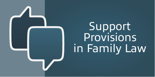 Support Provisions in Family Law – Men’s Divorce Podcast