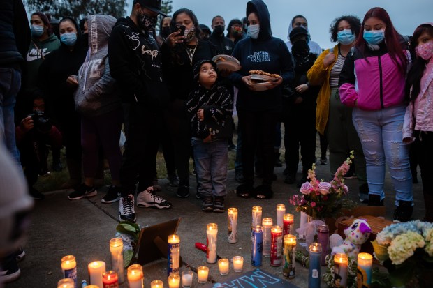 Vigil remembers man who died in police custody