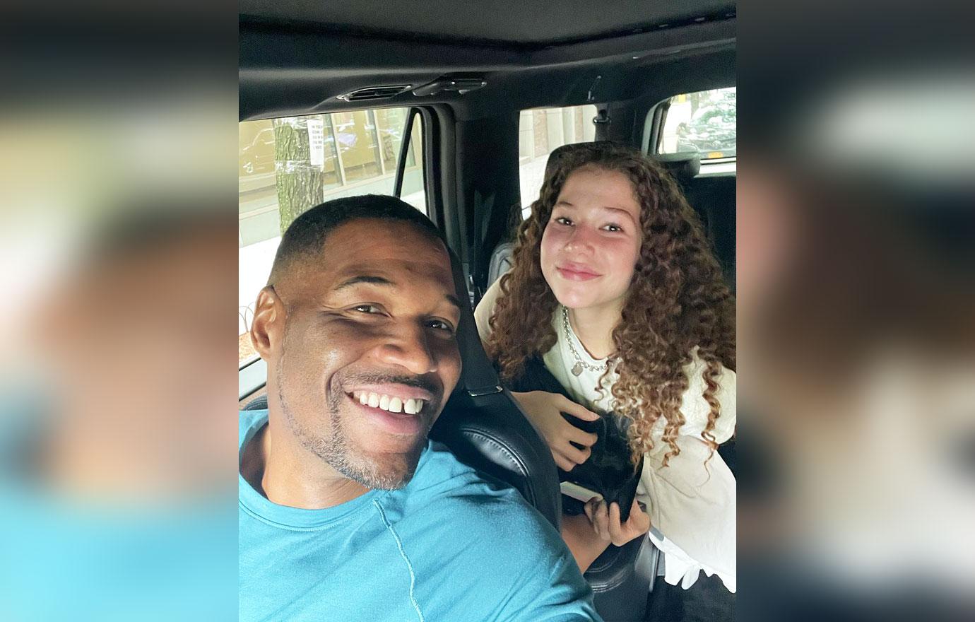 Michael Strahan Spotted With Daughter Sophia As Court Battle With