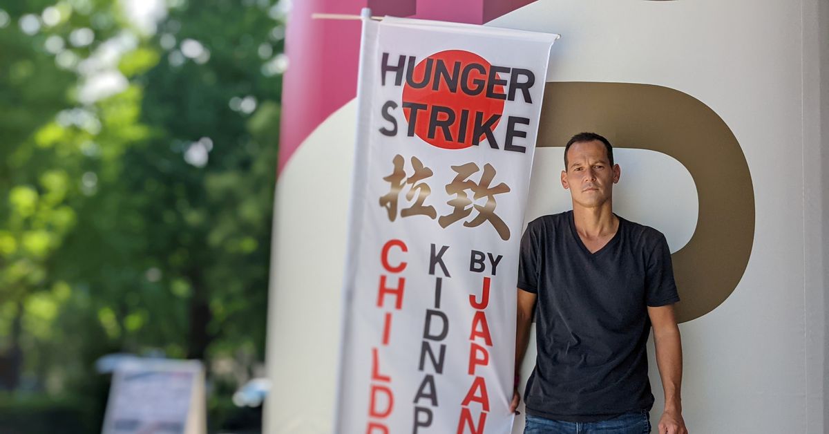 EU envoys back Frenchman on hunger strike over Japan child