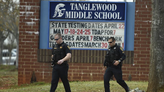 Fatal shooting at Greenville SC middle school: Student in custody
