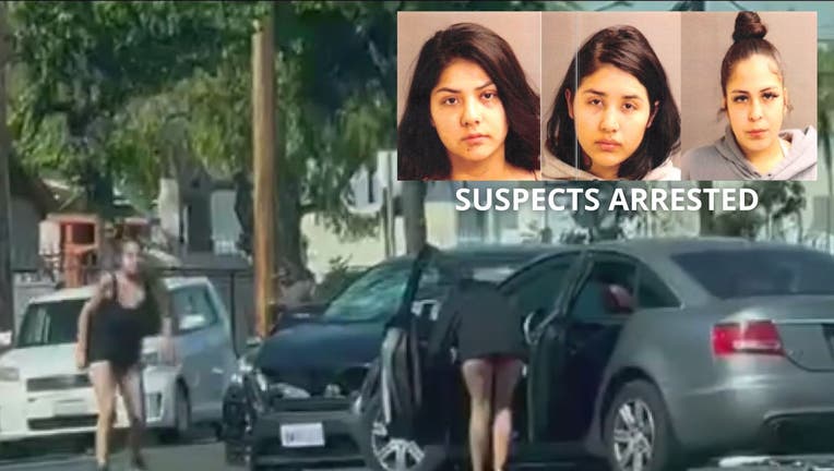 3 women arrested in connection to attack of driver in
