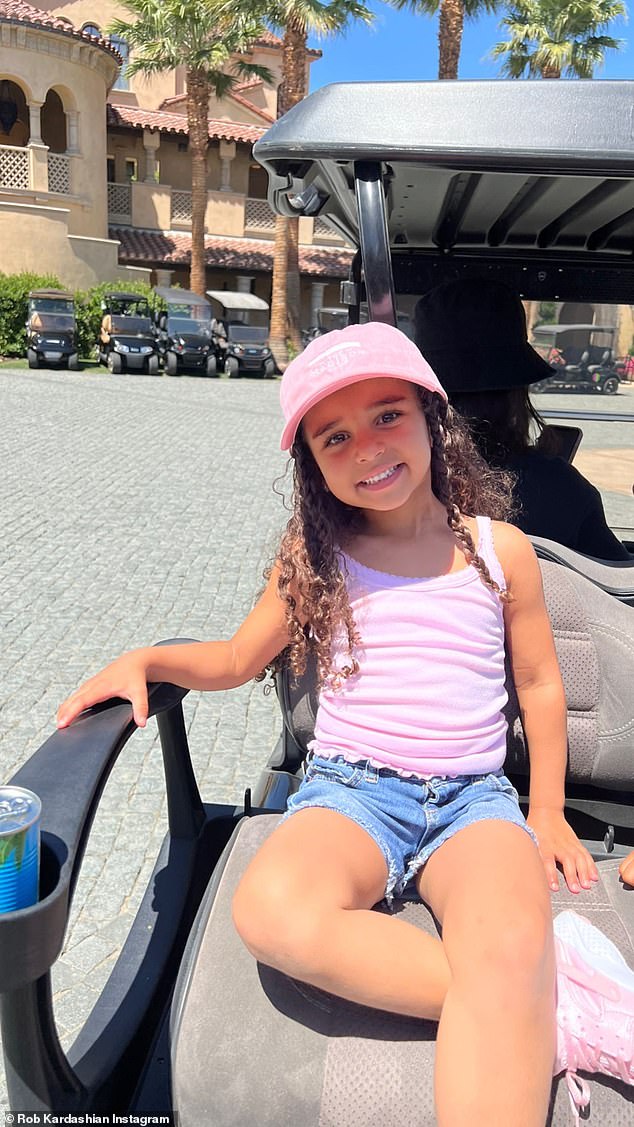 Rob Kardashian shares cute snap of daughter Dream…just weeks after