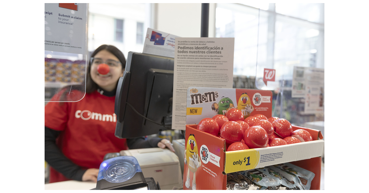 The Iconic Red Nose is Back Exclusively at Walgreens to Support Healthy Communities and Help End Child Poverty