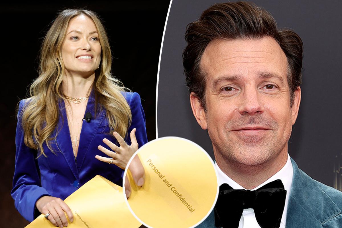 Olivia Wilde served custody papers by Jason Sudeikis during CinemaCon