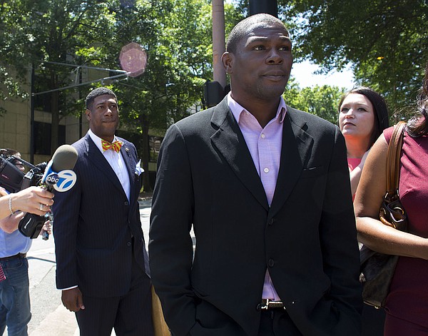 Jurors find ex-boxing champ Jermain Taylor guilty of misdemeanor domestic