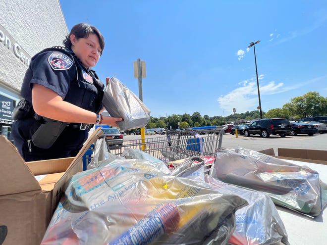 Wal-Mart shoppers donate truckloads of school supplies