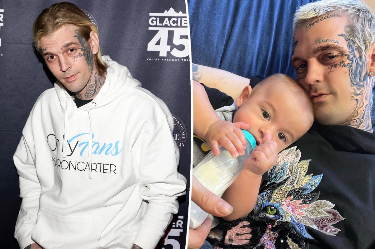 Aaron Carter checks into rehab, loses custody of 9-month-old son