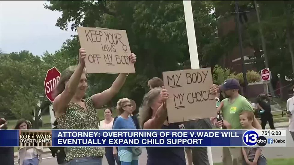 Overturning of Roe v. Wade will eventually expand child support